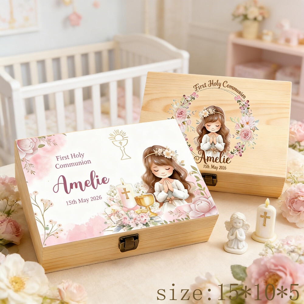 Baby Keepsake Box - Персонализированная коробка для хранения памятных вещей