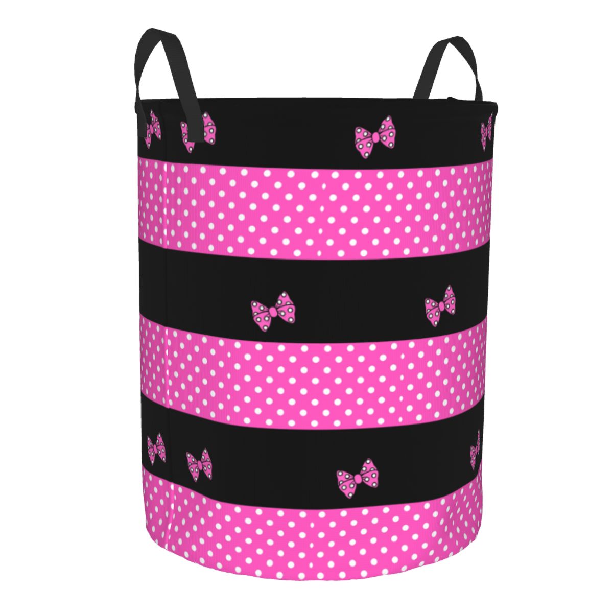 Розовая корзина для белья с Ми – обзор и цена Laundry Hamper Nursery