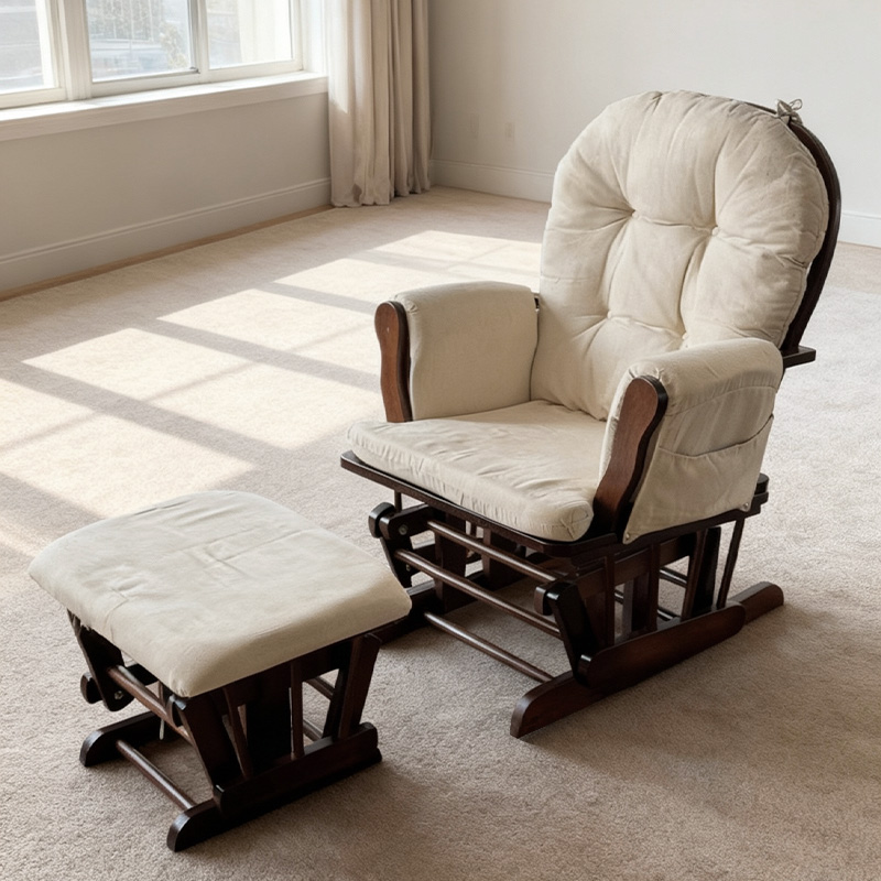 Современное деревянное кресло- – обзор и цена Baby Nursery Glider Chair