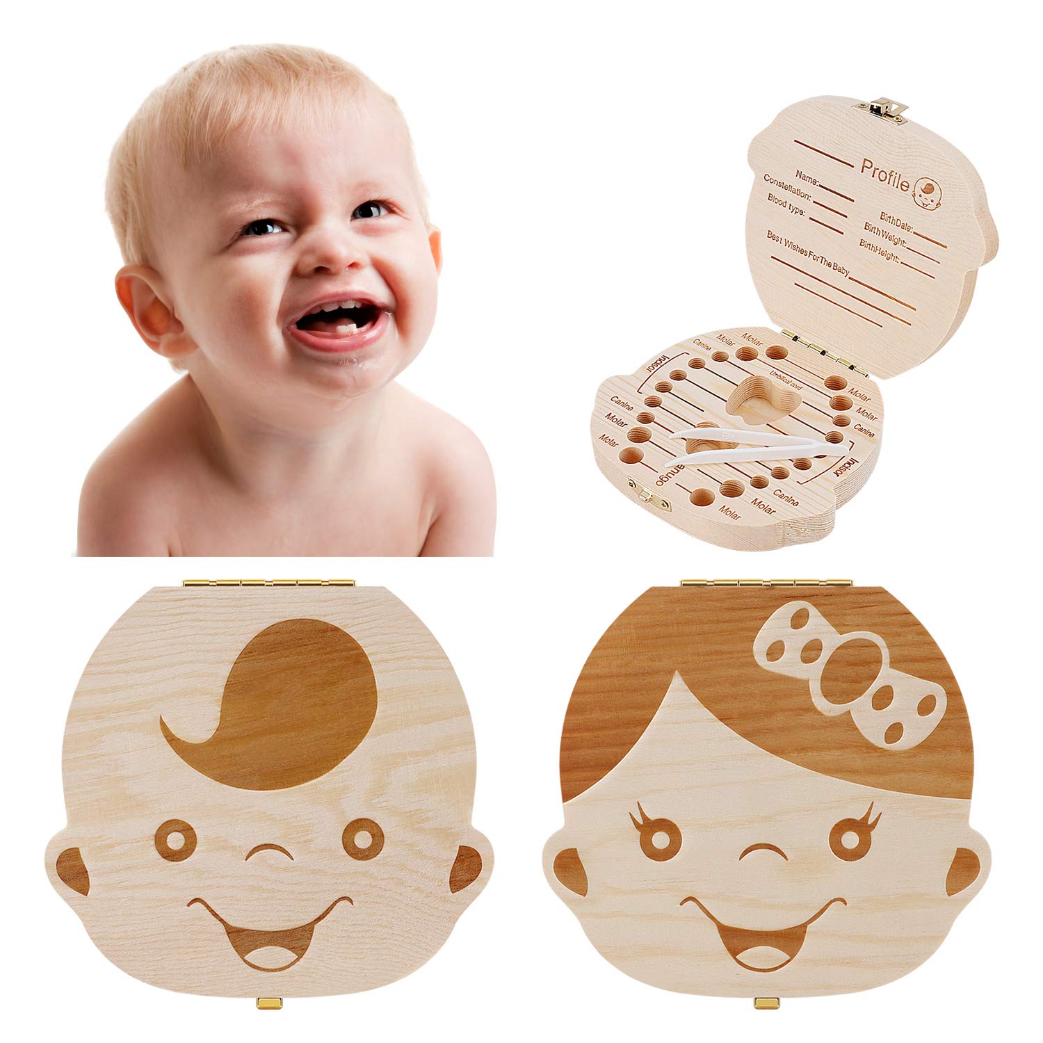 1 шт. Новая дизайнерская короб – обзор и цена Baby Keepsake Box