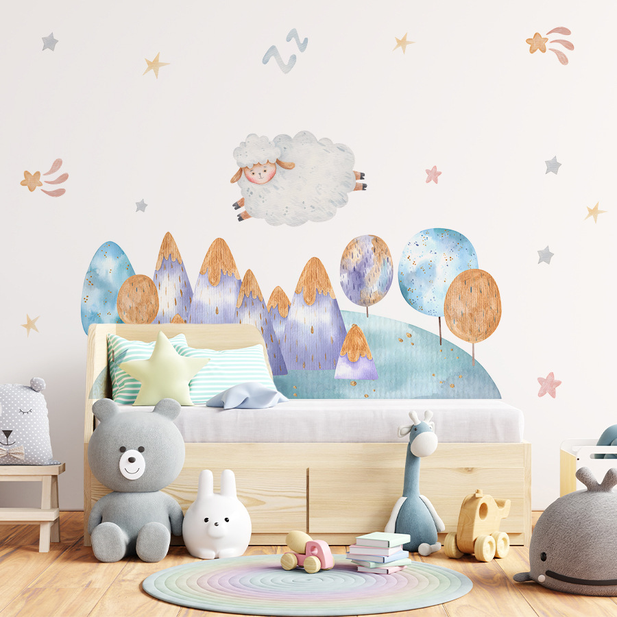 Мультяшная милая овца, летающе – обзор и цена Baby Nursery Tree