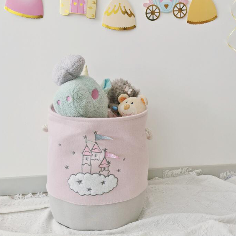 Большая розовая корзина для бе – обзор и цена Laundry Hamper Nursery