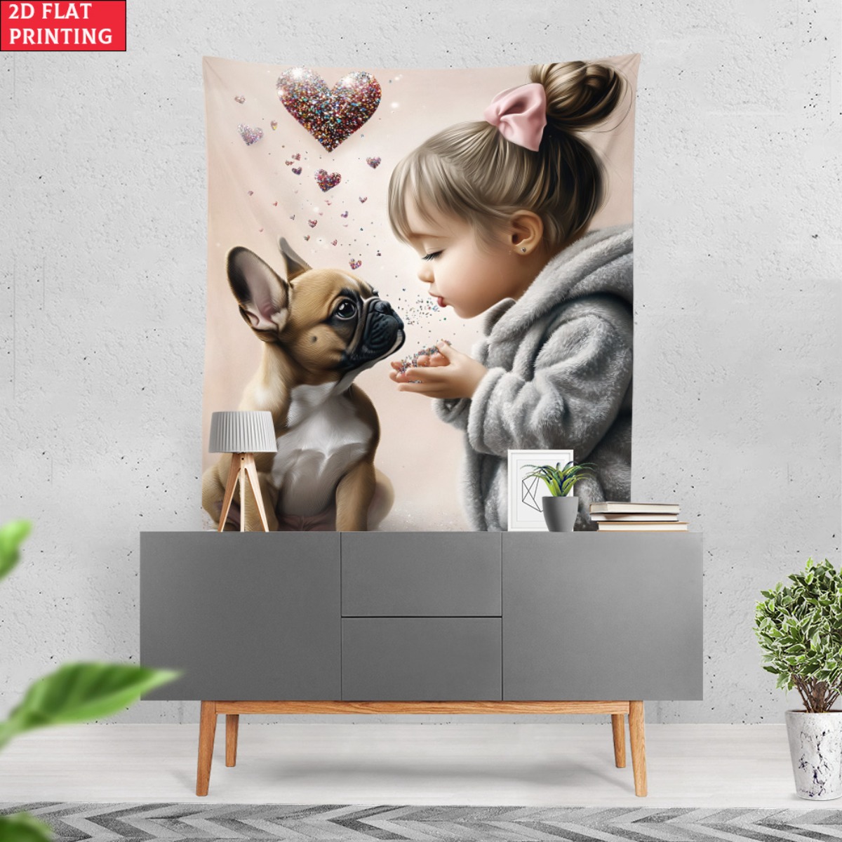 Девушка с французским бульдого – обзор и цена Baby Nursery Modern