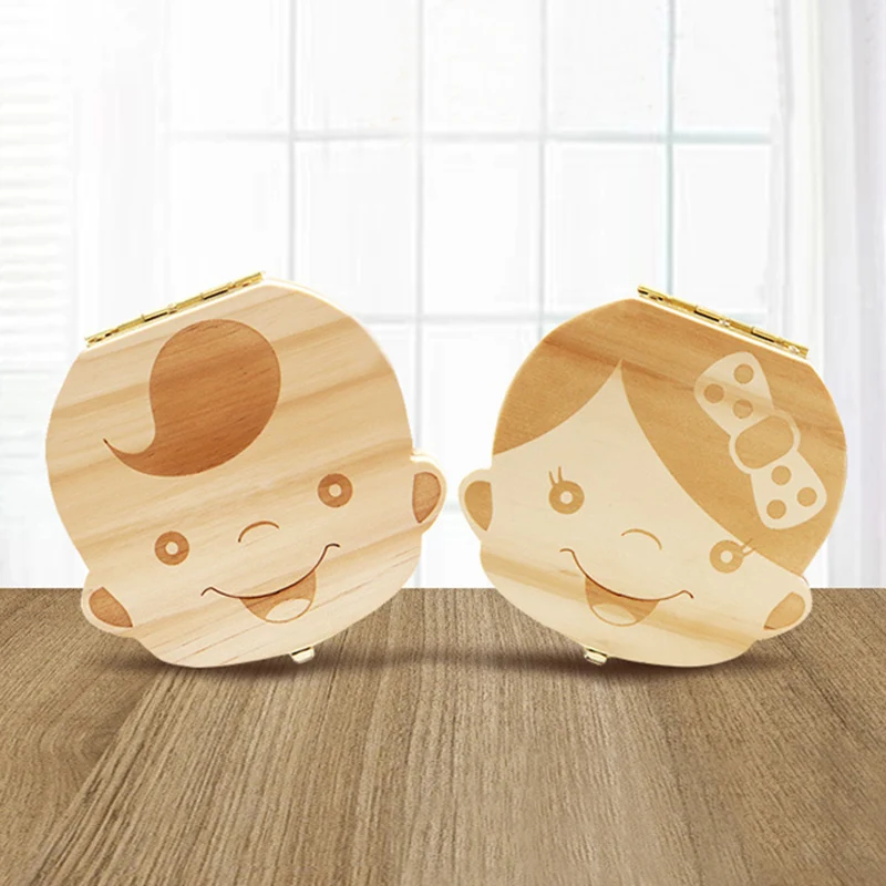 Коробка для детских зубов, дер – обзор и цена Baby Keepsake Box
