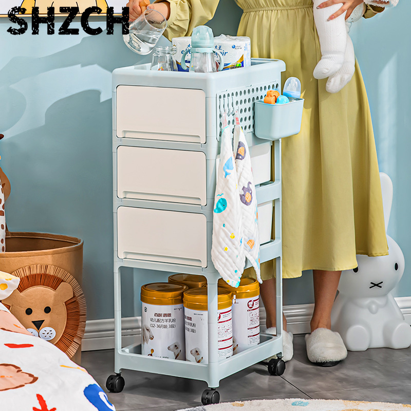 Мобильная тележка для хранения – обзор и цена Baby Nursery Cart