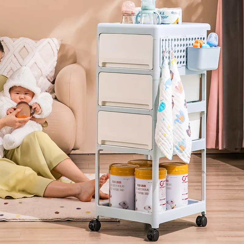 Мобильная тележка для хранения – обзор и цена Baby Nursery Cart