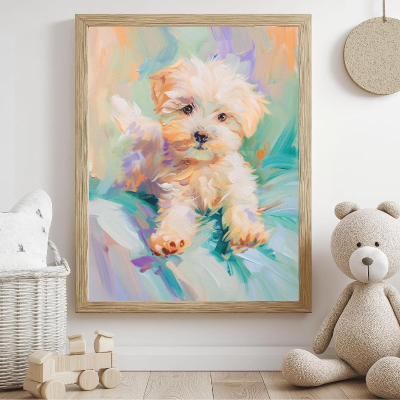 Пастельное животное, холст, на – обзор и цена Baby Nursery Animal Theme