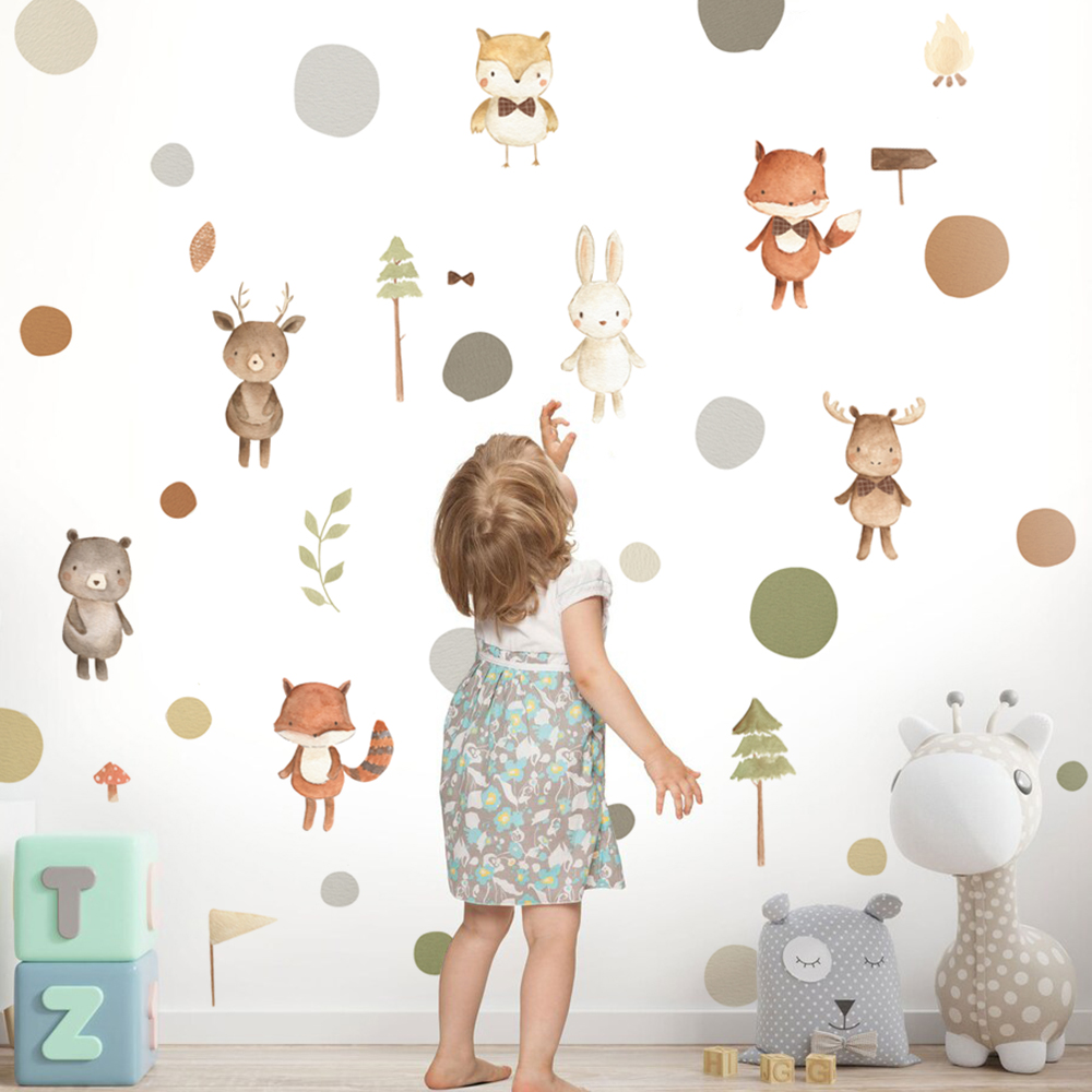 Мультяшные милые лисы кролик ж – обзор и цена Baby Nursery Modern