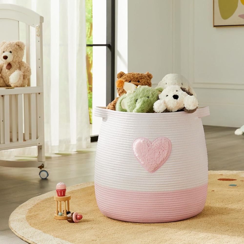Розовая корзина для белья для  – обзор и цена Baby Nursery Modern