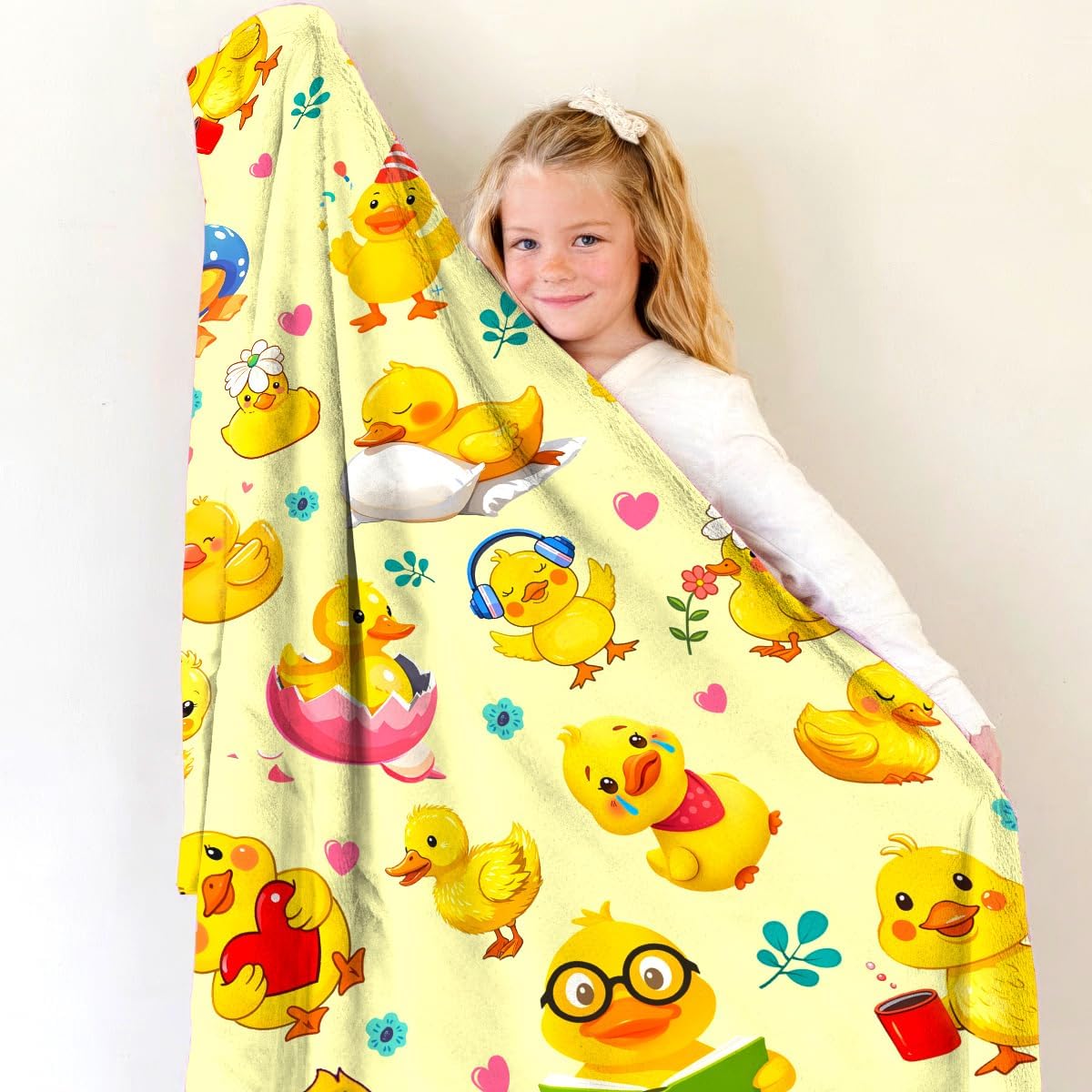 Желтое одеяло с принтом цыплят – обзор и цена Baby Nursery Yellow