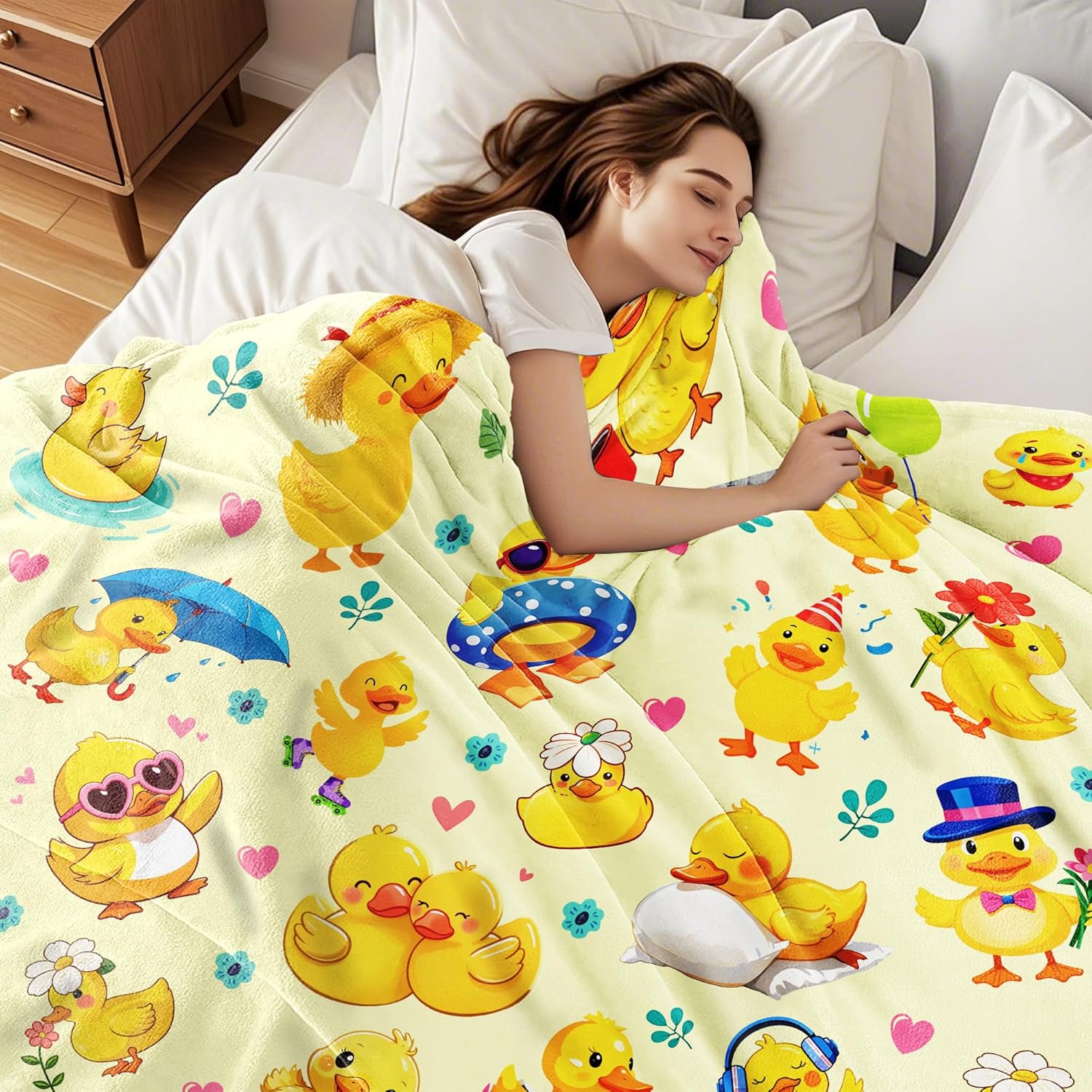Желтое одеяло с принтом цыплят – обзор и цена Baby Nursery Yellow