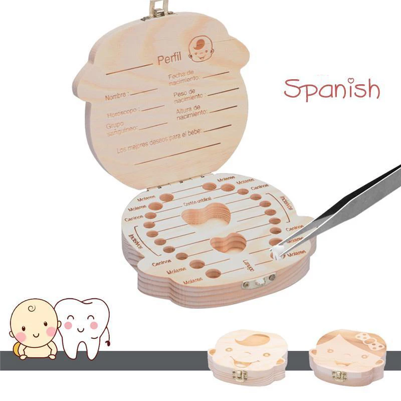 1 шт.-детская коробка для зубо – обзор и цена Baby Keepsake Box