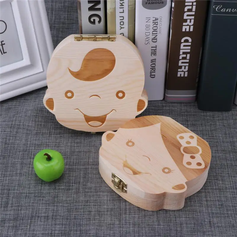 1 шт.-детская коробка для зубо – обзор и цена Baby Keepsake Box