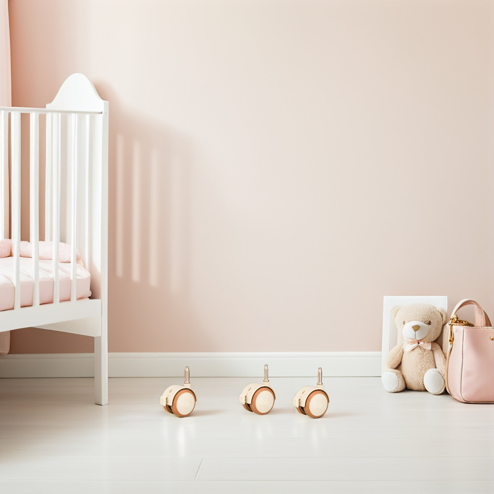 4 шт. бесшумных резиновых пово – обзор и цена Baby Nursery Cart