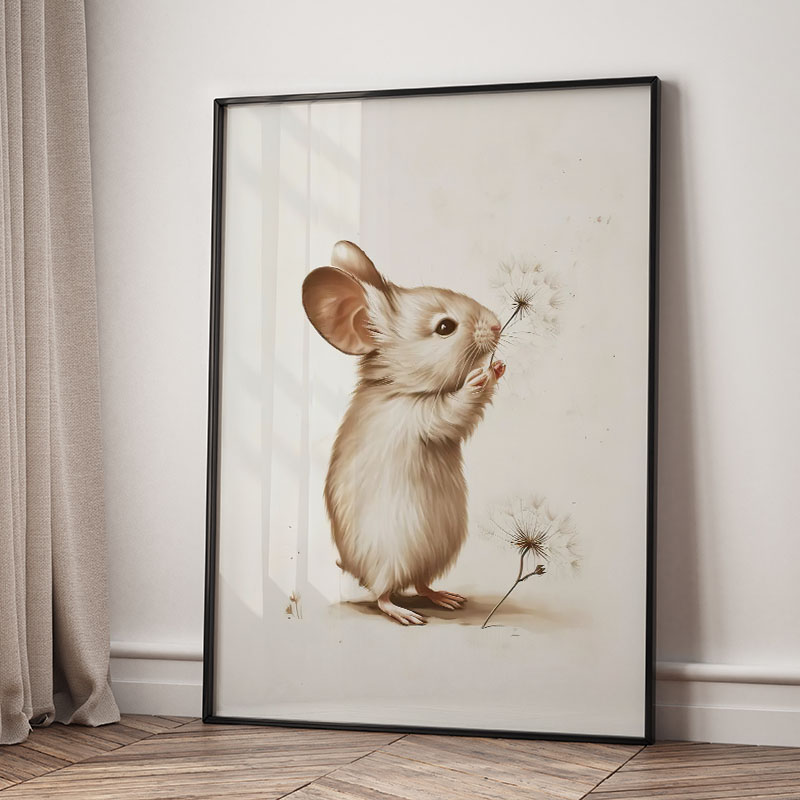 Постеры с животными: медведь,  – обзор и цена Baby Nursery Animal Prints