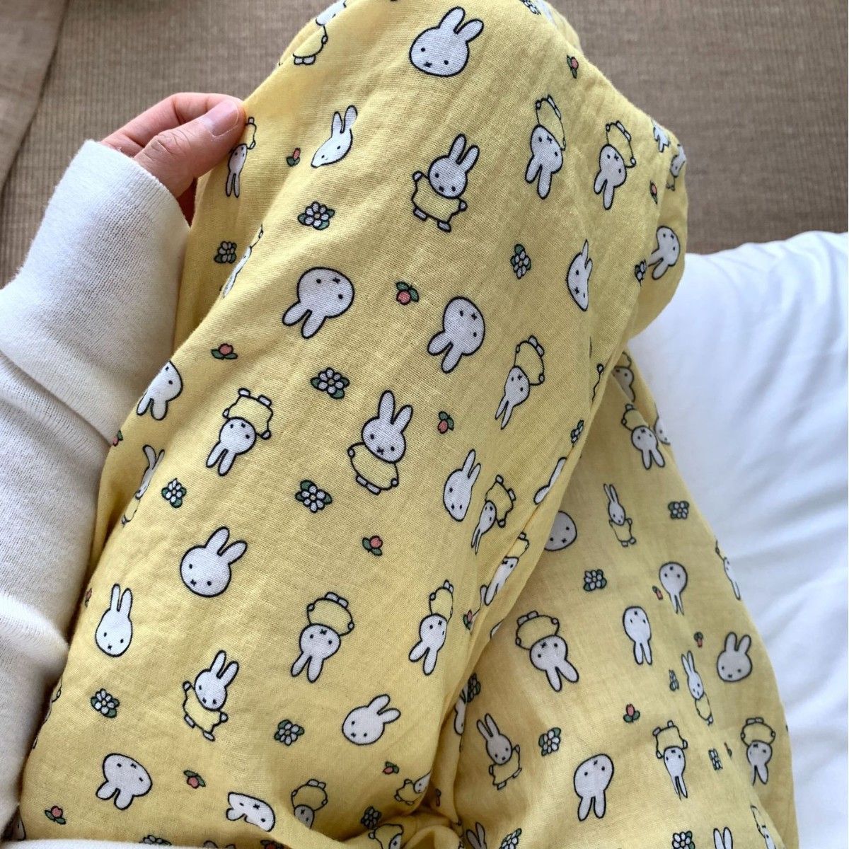 Желтые домашние брюки Miffy из – обзор и цена Baby Nursery Yellow