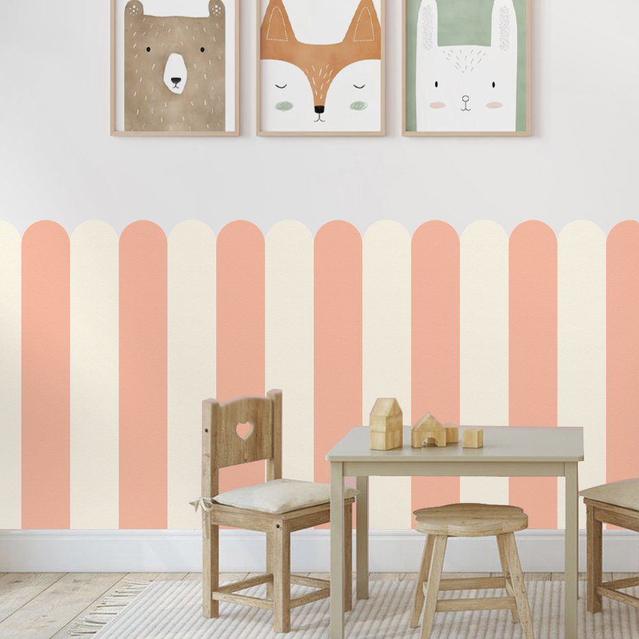 Многоцветные обои с дугой в ве – обзор и цена Baby Nursery Room