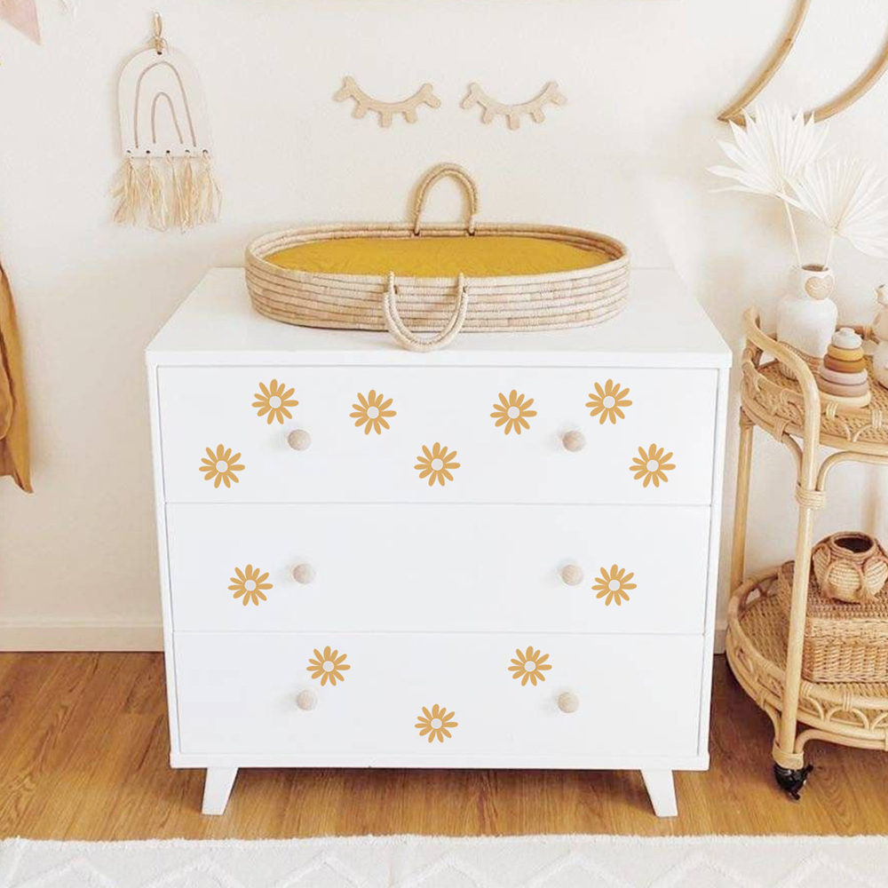 Желтые наклейки на стену в вид – обзор и цена Baby Nursery Yellow