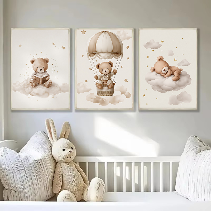 3 шт./компл., богемный плюшевы – обзор и цена Baby Nursery Animal Prints